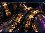 Jacket hardware and emblem surface