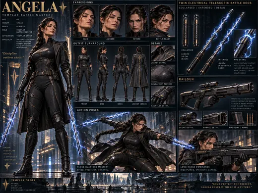Angela: Templar Battle Master